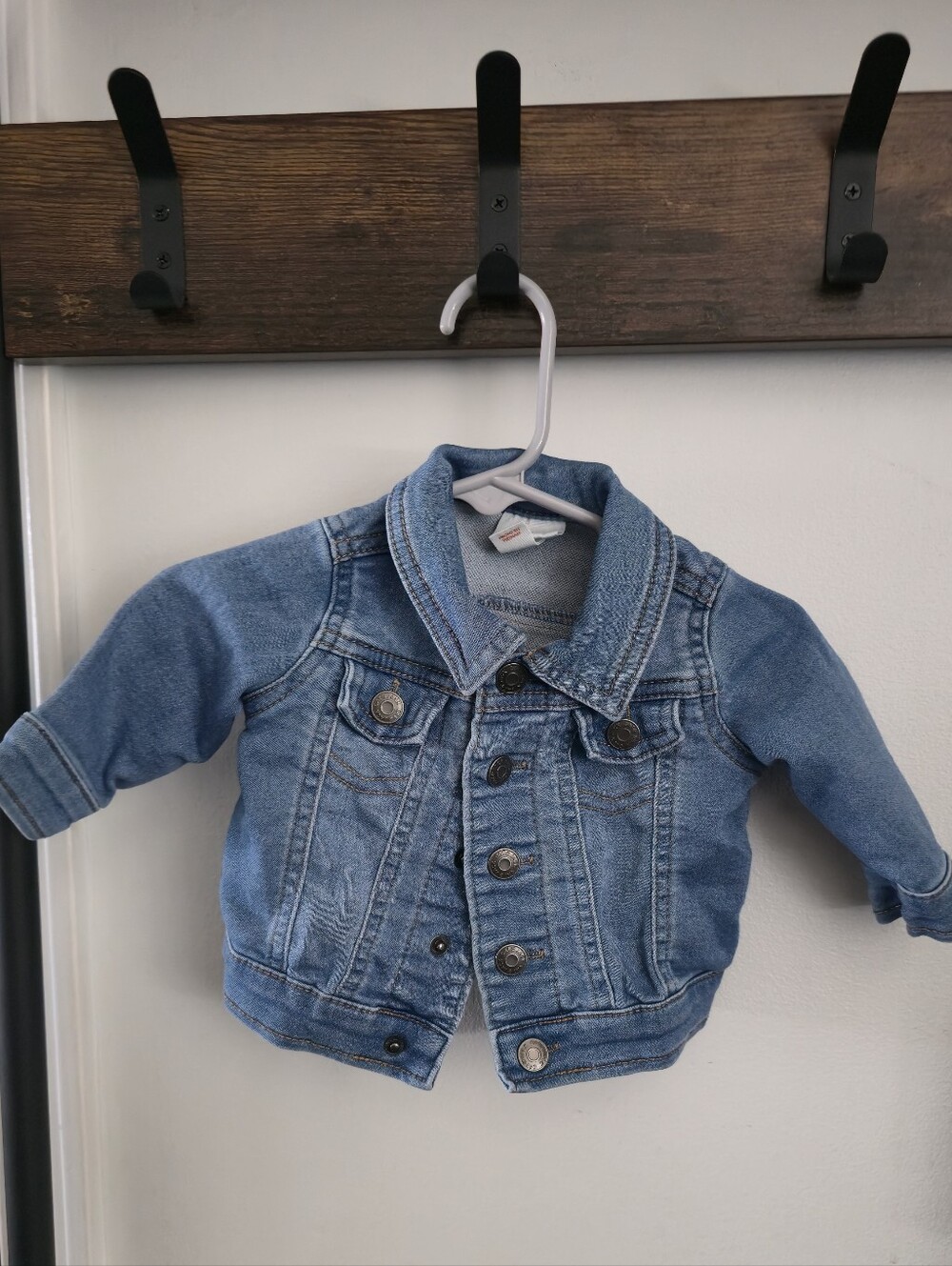 Kids Light Blue Denim Jacket - Cat And Jack 0-3 Month